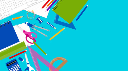cancelleria, materiale scolastico, scuola, studiare © xyz+