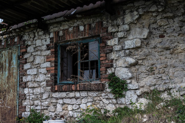 Window in the old house