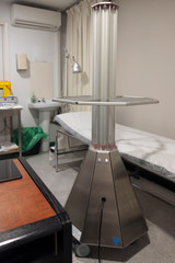 uv disinfection in hospital area
