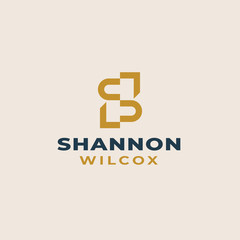 Initial S logo template. Vector illustration