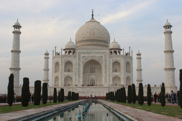 Fototapeta na wymiar Agra - Taj Mahal