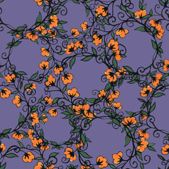 Halloween Tattoo cartoon old school style  watercolor  bohemian gypsy mystery horror  For wrapping paper, cards, posters, banners autumn