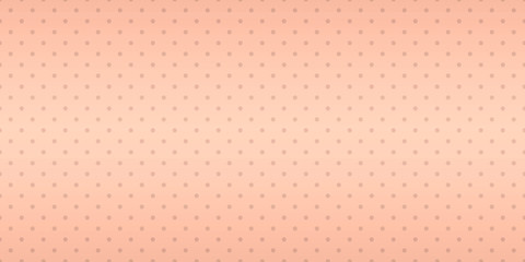 peach or pink polka dot background. light bright classic cute simple background with dark color dots.