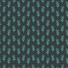 Illustration of a leaf pattern. Floral organic background. Hand-drawn sheet texture.