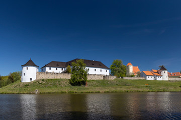 Naklejka na ściany i meble Stronghold of Zumberk, Southern Bohemia, Czech Republic