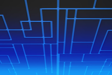 Abstract circuit board futuristic technology processing background. Microchip digital illustration.