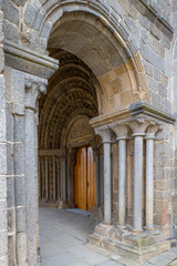 Gothic basilica Saint Procopius in Trebic, UNESCO site