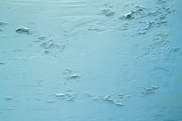 Old blue wall