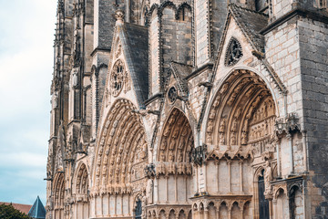 Fototapeta premium Bourges Cathedral in Bourges, France