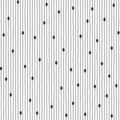 simple hand drawing back vertical lines with mini oval dots seamless pattern, background, texture, wallpaper, banner, labels, vector design