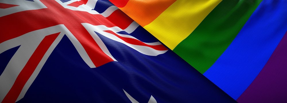 LGBT Flag And Flag Of New Zealand