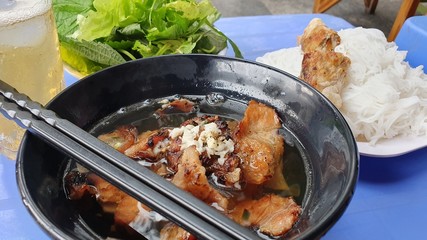 bun cha meal 