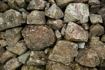 Stonewall Texture Background, Texture of Old Stone
