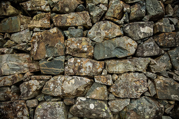 Stonewall Texture Background, Texture of Old Stone