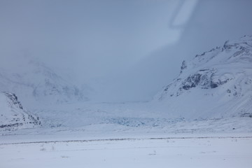 アイスランドの氷河