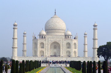 Obraz premium taj mahal agra india
