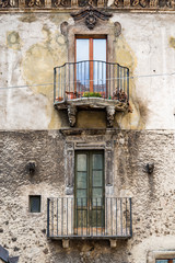 pictorial old building of Italian villages
