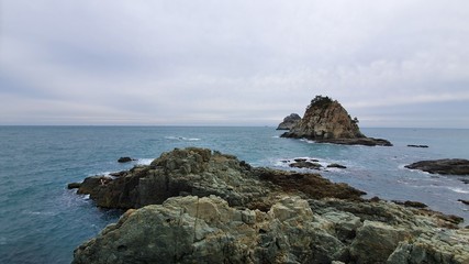 Fototapeta na wymiar Oryukdo island is Busan 