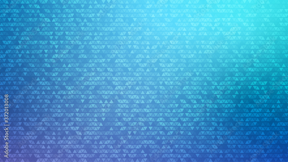 Poster blue futuristic background. triangle pattern. geometric vector template. empty space. use like print
