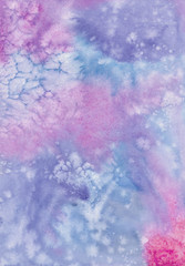 watercolor background pink, lilac, purple