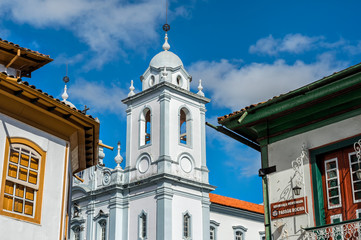 Santo Antonio Cathedral, Diamantina, Minas Gerais, Brazil