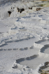 Obraz premium Turkey landscape Hierapolis Nature Pamukkale Blue