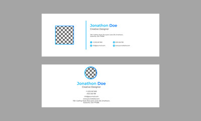 E mail Signature template