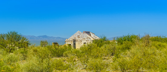 Outdoor Abandoned House, San Juan Province, Argentina
