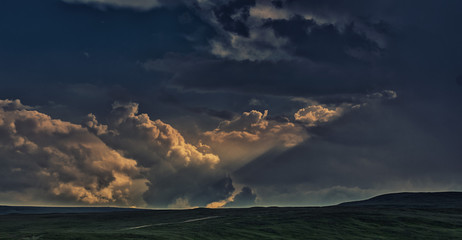 time lapse clouds