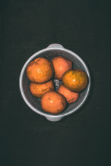 oranges in a bowl