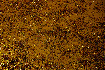 shiny gold abstraction for festive or autumn background.