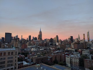 Fototapeta na wymiar new york skyline