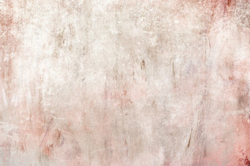 Old scraped pink wall