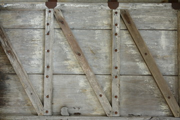 Old vintage wood grains stretch lines plank