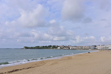 La plage de Saint-Jean-de-Luz (64500), Pyrénées-Atlantiques en Nouvelle-Aquitaine, France