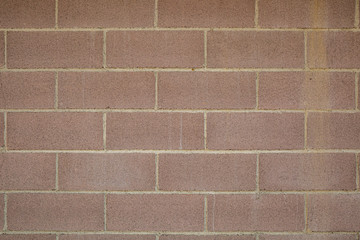 Naklejka premium Red modern brick wall background,texture and pattern.