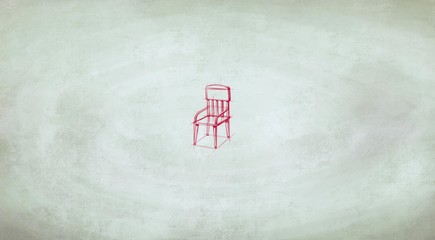 Fototapeta na wymiar Lonely chair