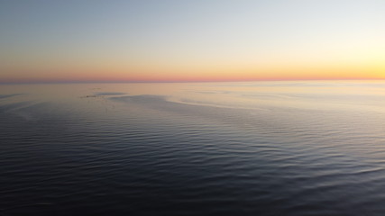 Sunrise On Beach In Denmark