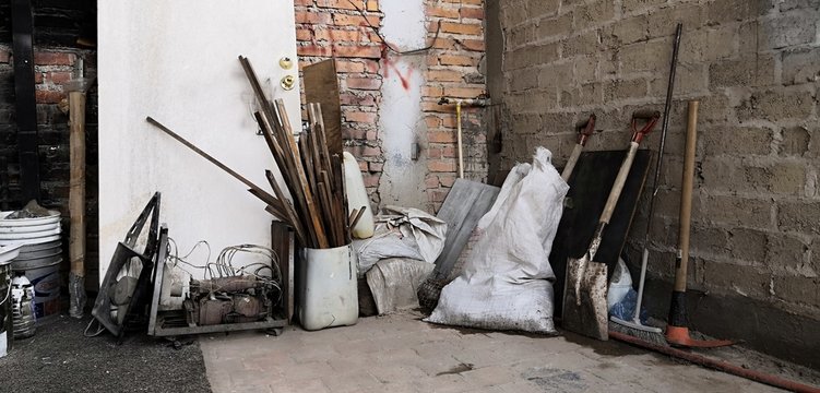 escombro y basura