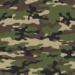
Abstract military texture camouflage vector army background seamless