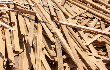 pile of  timber