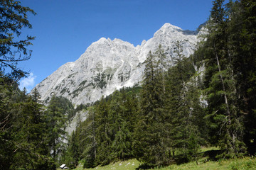 hike in the Styrian mountains