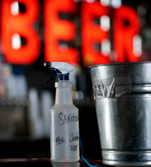 Sturgis Bar covid Sanitizer