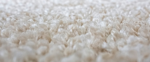 Light shade carpet texture close up