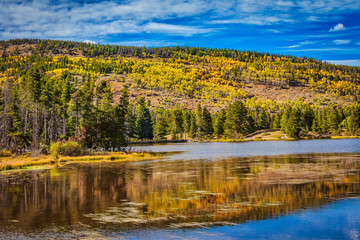 autumn in the mountains