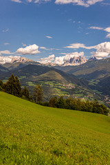 Obraz premium Southtirol Italia Val Isarco e Funes
