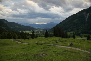 Fototapeta na wymiar Werfenweng in Salzburgerland