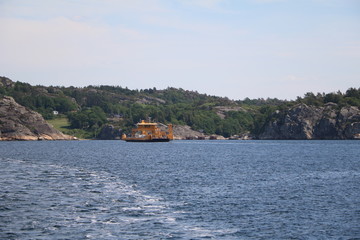 Ferry to Lysekil in Sweden, Scandinavia