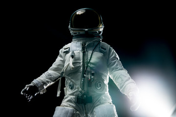 Naklejka premium astronaut earth and space