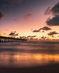 Sunrise at the beach